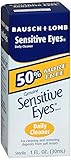 Bausch & Lomb Sensitive Eyes Daily Cleaner, 1-Ounce Bottles (Pack of 3)