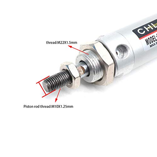 2 Sydien+Pneumatic+Cylinder+Connector+MAL25X50
