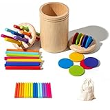 Toddler Educational Toys For 1 2 3 Year Old Boys And Girls - 6 Montessori Wooden Jigsaw Puzzles For Baby - Learning Gifts For 2 3 4 Year Old Girls And Boys - Games For Kids - MessyPlay NI