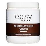 Easy Day Keto- BHB Salts + MCT Oil + Caffeine. Exogenous Ketone Supplement. Perfect to Enter and Maintain Ketosis. Increase Energy, Focus & Burn Fat 10.1 oz (Chocolate Chip Cookie)