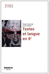 Textes et langue en 6e