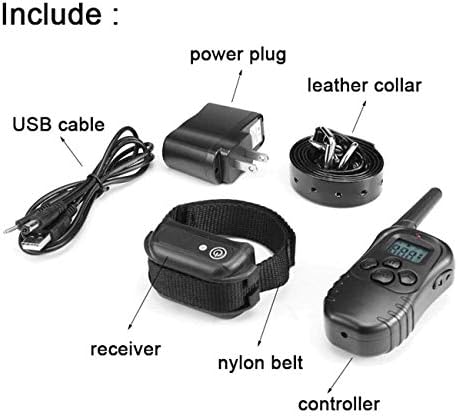Remote Control Pen-is Toys-Vibrator Masturbator for Men Electro Shock Cockring/Neck Collar SM Couples Electric Sex-Toys Black