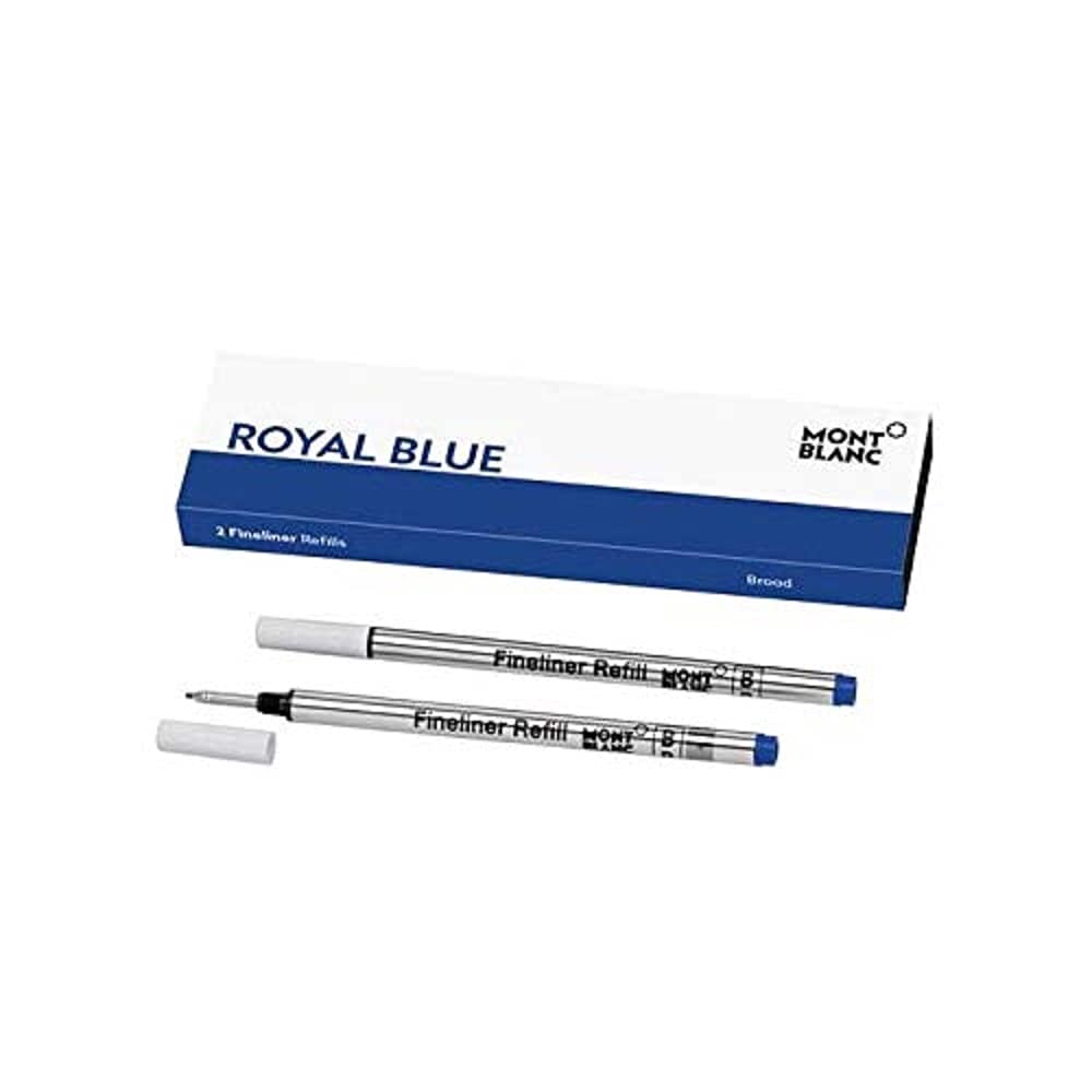 MONTBLANC REFILL FL B 2x1 ROYAL BLUE PF brand