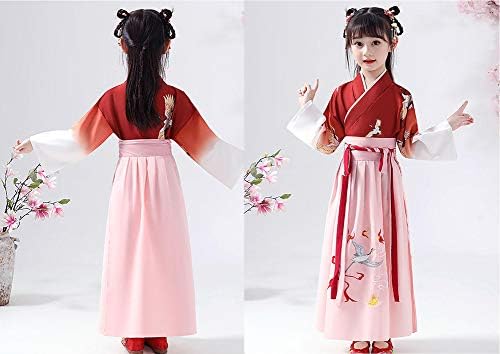 子供服 ワンピース ガールズ ワンピース 子供 ツル タンチョウ ドレス 女の子 漢服 唐装 刺繍 花柄 スカート 髪飾り付き ダンス衣装 写真撮影 B087rmpq5v 1 990円 大人気 New Arrival 最安値挑戦 年中無休 高品質 通販