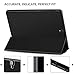 IVSO Case for Samsung Galaxy TAB S3 9.7 - Ultra Lightweight Slim Smart Cover Case-will only fit Samsung Galaxy TAB S3 9.7-inch Tablet w/S Pen SM-T820/SM-825 (Black)