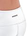 ODODOS Power Flex Boot Cut Yoga Pants Tummy Control Workout Running 4 Way Stretch Boot Leg Yoga Pantss with Hidden Pocket,White,Large