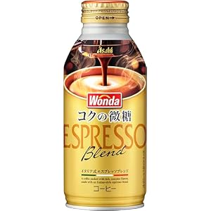 アサヒ飲料 ワンダ コク微糖 ボトル缶 370g×24本 [コーヒー]