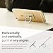 AAUXX iRing Safe Grip Kickstand Holder for Smartphones and Tablets, Simplest Cell Phone Mount - Rose Gold