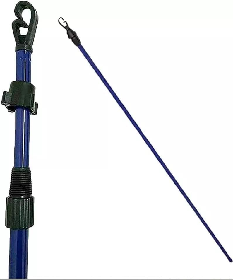 Kingfisher 2.4M Telescopic Heavy Duty Washing Line Prop - Garden Pole