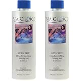 2-Pack Metal Free Hot Tub Spa Scale & Stain Control - 2 x Pint Bottles (32 oz. total)