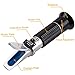 Beerbrew Brix Refractometer for Homebrew Beer Wort, SMARTSMITH Dual Scale Automatic Temperature Compensation 0-32% Specific Gravity Hydrometer with ATC
