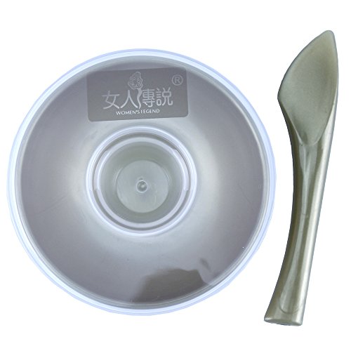 IebeautyÂ® DIY FACIAL MASK TOOL SET MIXING BOWL STICK +LID with 10 PCS V-LINE Face Slimming Mask Paper 4D