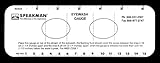 Speakman SE-952 Plastic 100 lb. Capacity Eyewash Gauge, 0.25
