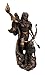 PTC Skadi Warrior with Bow and Arrow and Wolf Resin Statue Figurine