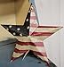 PATRIOTIC USA FLAG BARN STAR 5.75 INCH