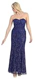 Prom Dress New Elegant Long Gown #540 (20, Royal Blue)