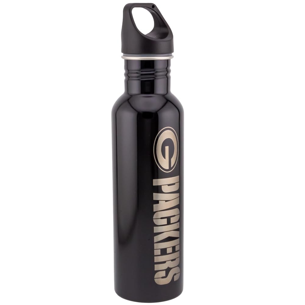 Green Bay Packers NFL Water Bottle Thermal Mug Water Bottle Stainless Steel Laser Engraved 750 ml