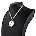 GelConnie Animal Paws Aromatherapy Diffuser Necklace Essential Oil Pendant Perfume Fragrance Locket Scented Stainless Steel Jewelry for Women, Lady CSFL032