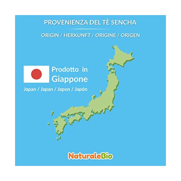 Japanischer Grüner Tee Sencha Bio - Upper grade - 100g. Natürlicher, reiner grüner Tee lose in Blättern der ersten Ernte… – Bild 5