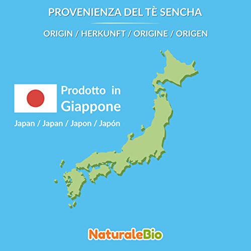 Japanischer Grüner Tee Sencha Bio - Upper grade - 100g. Natürlicher, reiner grüner Tee lose in Blättern der ersten Ernte… – Bild 5
