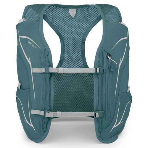 Osprey Dyna Womens Hydration Vest, 0.5L, Cascade Blue/Silver Lining, L
