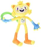 Brazil Rio Olympic 2016 Paralympic Plush Mascot Vinicius and Tom Dolls, 2-Pcs