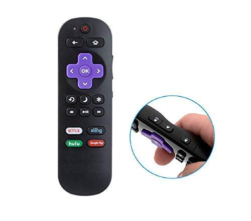 Replacement Remote for Insignia Roku TV Model Year 2016 2017 2018 (Model Number Ending 16, 17 or 18)