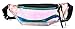 Leotruny Holographic Fanny Pack for Festival, Party, Travel (C00-Small Iridescent)