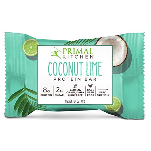 Primal Kitchen, Protein Bar Coconut Lime, 1.34 Ounce, 12 Pack Pricepulse