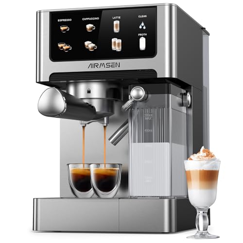 AIRMSEN 20 Bar Espresso Machine Automatic Milk