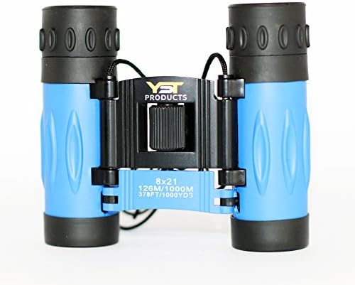 Binoculars 8x21 - Real kids/adults binoculars for birds watching - compact binoculars for adults - children's binoculars - lightweight binoculars for traveling - small boys & girls binoculars