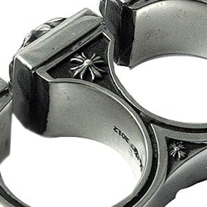 輝く高品質な クロムハーツ Chrome Hearts ブラス ナックル リング 残りわずか Lazybonessmokehouse Net