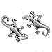 Corinna-Maria 925 Sterling Silver Gecko Lizard Earrings Studs Tiny Mini Stainless Steel Posts and Backs