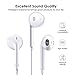 Earbuds,Supcible iPhone Headphones With Microphone Stereo In-Ear Wired Earphones with Mic and Remote Control for iPhone 6s 6 Plus 5s 5 4s 4 SE 5C iPad iPod 7 8 7s IOS S8 7 6 Note 1 2 3