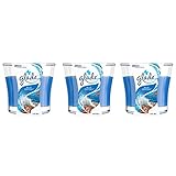 Glade Jar Candle Air Freshener, Blue Odyssey, 3.4 Ounce (Pack of 3)