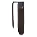 26 Inch Long Ponytail Hair Extension Dark Brown 1 Piece Hairpiece Synthetic Wrap Around Pony Tail Clip in Hair Extensions for Girl Lady Woman (26Inch Wrap Around Ponytail Straight 2#)thumb 4