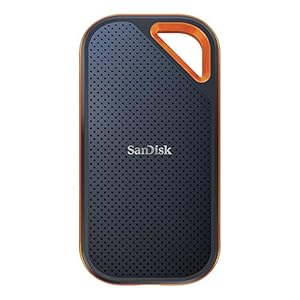 SanDisk Extreme Pro 500GB Portable SSD, tot 1050MB/s,  USB-C, robuust en waterbestendig, met karabijnhaak
