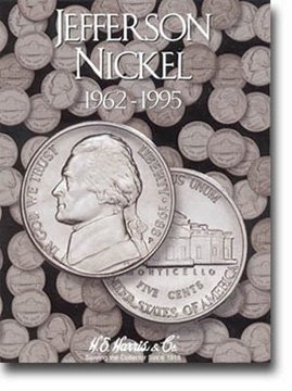 Harris Coin Folder - Jefferson Nickel #2 Folder 1962-1995 - Ref#8HRS2680