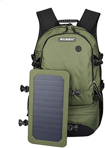 LAIABOR 40L Lightweight Backpack Bag Solar Charging, with USB, for Men and Women Outdoor Sport Camping Hiking Cycling Travel Bendable