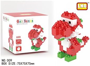 Mario Yoshi Dinosaur nano 3d plastic puzzle GaBuilding Blocks Toys 230 pcs