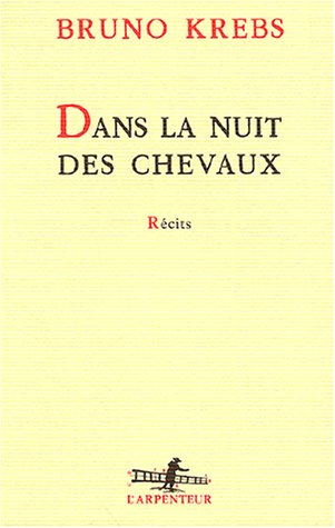 Dans la nuit des chevaux