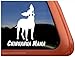 Chihuahua Mama Vinyl Window Decal Dog Sticker by NickerStickers®