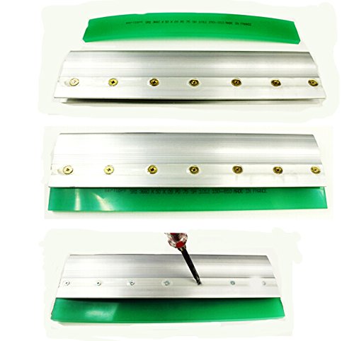 2pcs for Each Kinds Aluminum Alloy Handle Screen Printing Squeegee (30cm(12inches))