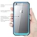 SUPCASE [Unicorn Beetle Series] Case Designed for iPhone 6S Plus Also Fit Apple iPhone 6 Plus, Clear Hybrid Protective Bumper Case (Blue)