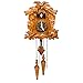 Best Choice Products Handcrafted Wood Cuckoo Clock w/Adjustable Volume, Night Sensor