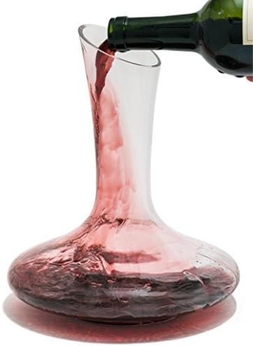 Wine Decanter - Wide-Base - Red Wine Carafe (Large) - Wine Gift - Wine Accessories