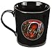 Vandor 26366 Marvel Deadpool 12 oz Ceramic Mug, Black, Red, and White