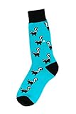 Foot Traffic - Men's Animal-Themed Socks, Skunks