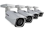 Lorex 8MP 4K LNB8111B Bullet Camera 4-Pack