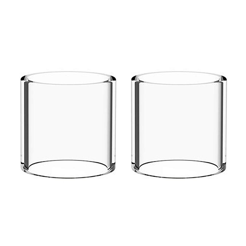 2pcs Furuipeng Tubing for Voopoo Uforce T1 T2 Tank Fatboy Bubble Bulb Glass Tube Pieces (UFORCE Glass C2)